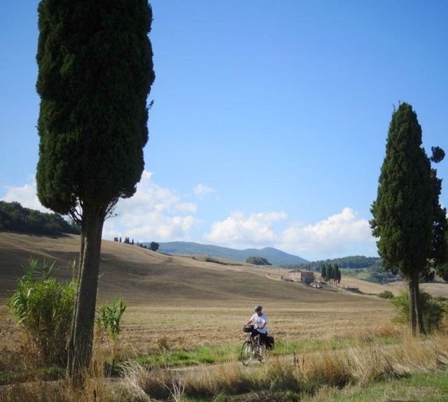 Fietsroute Toscane